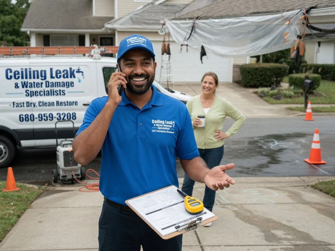 Ceiling Leak Cleanup Santa Cruz, NM FAQs